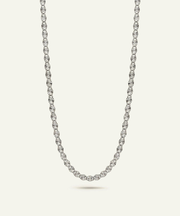 Men's 16-inch sterling silver Valentino chain by