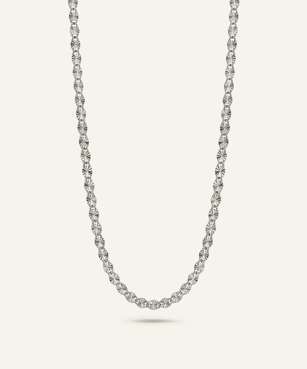 Men's 16-inch sterling silver Valentino chain by