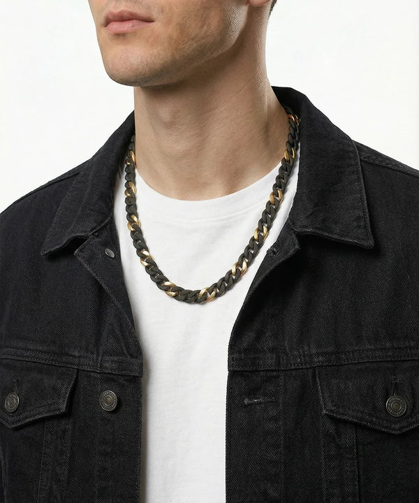 Two-Tone Curb Chain