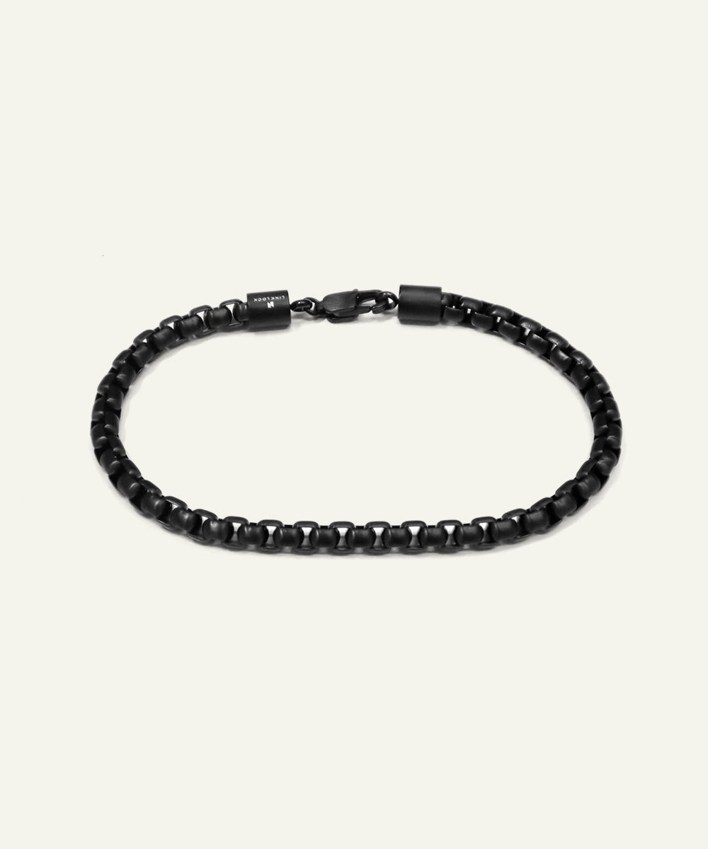 Men's stainless steel chain bracelet from Valliani Jewelers