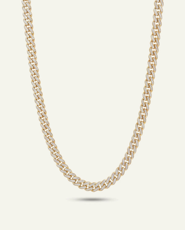 Lab-grown Diamond Cuban Link Necklace